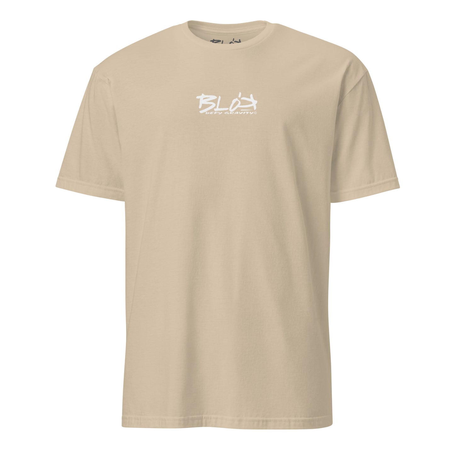 Blok logo - Front Print in White - Women's Relaxed Fit