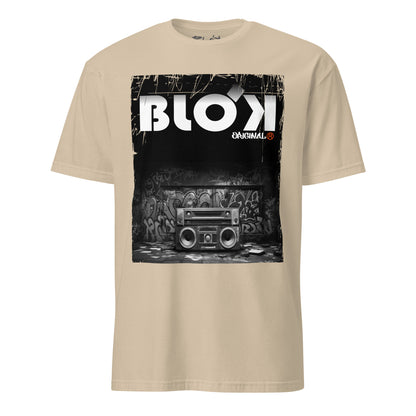 Boom Box - Front Print - with White Logo - Men's Classic Fit
