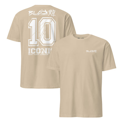 Iconic 10 - Front & Back Print - in White - Women's Relaxed Fit