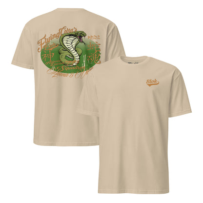 Flying Cobras - Front & Back Print in Gold & Green - Women's Relaxed Fit
