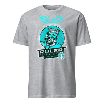 Ruler of the Oceans - Front Print - in Turquoise - Women's Relaxed Fit