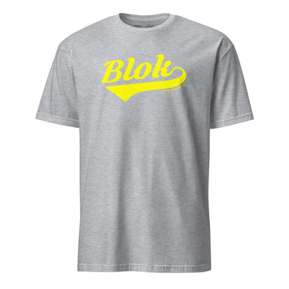 Blok Classic - Front Print - in Yellow - Women's Relaxed Fit