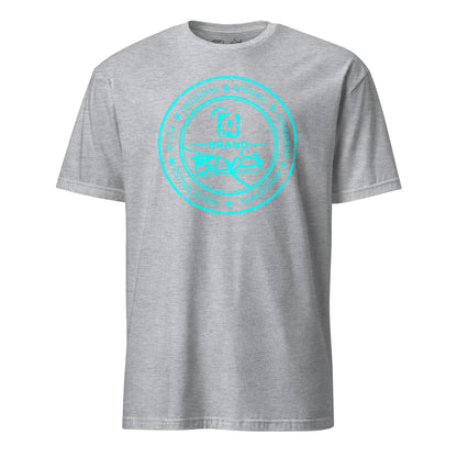 Original Apparel Stamp - Turquoise Print - Women's Relaxed Fit