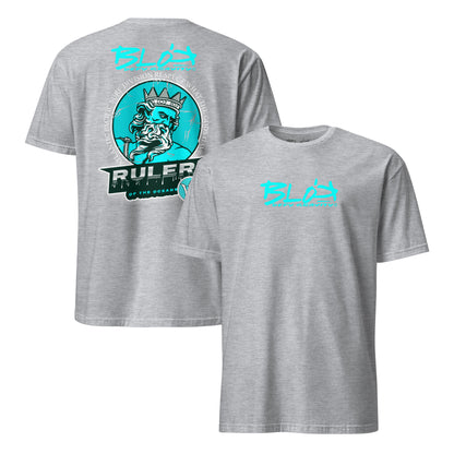Ruler of the Oceans - Front & Back Print - in Turquoise - Women's Relaxed Fit