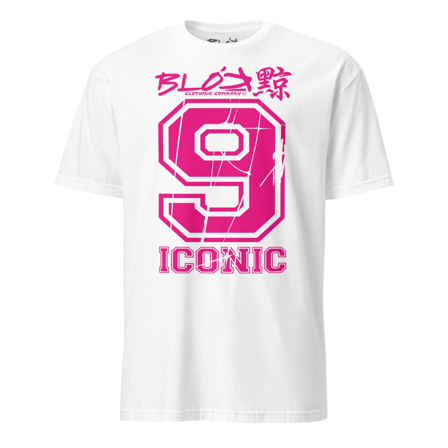 Iconic 9 - Front Print - in Pink - Women's Relaxed Fit