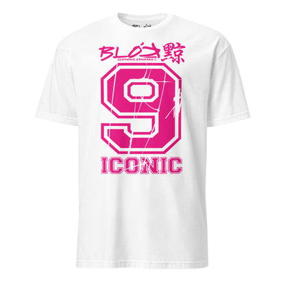 Iconic 9 - Front Print - in Pink - Women's Relaxed Fit