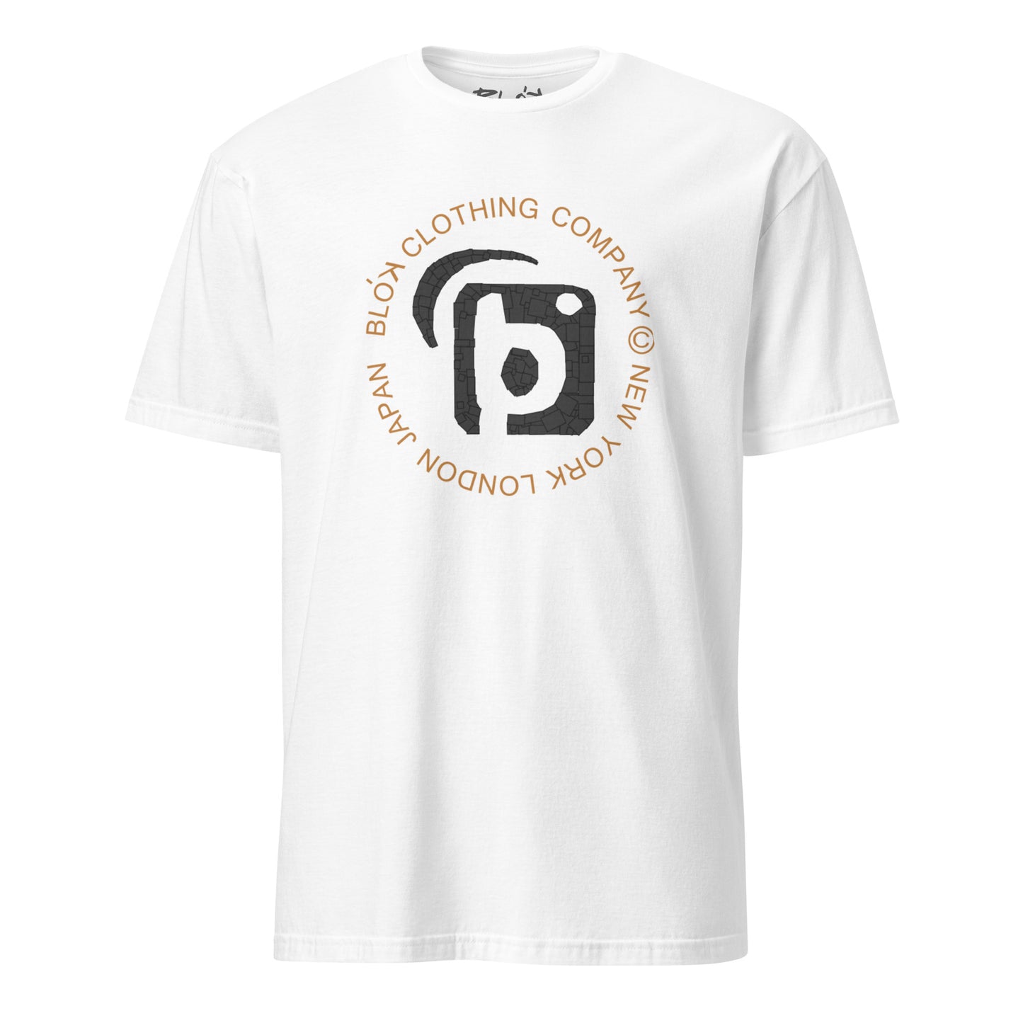 Mosaic Circle - Front Print - in Black - Women's Relaxed Fit