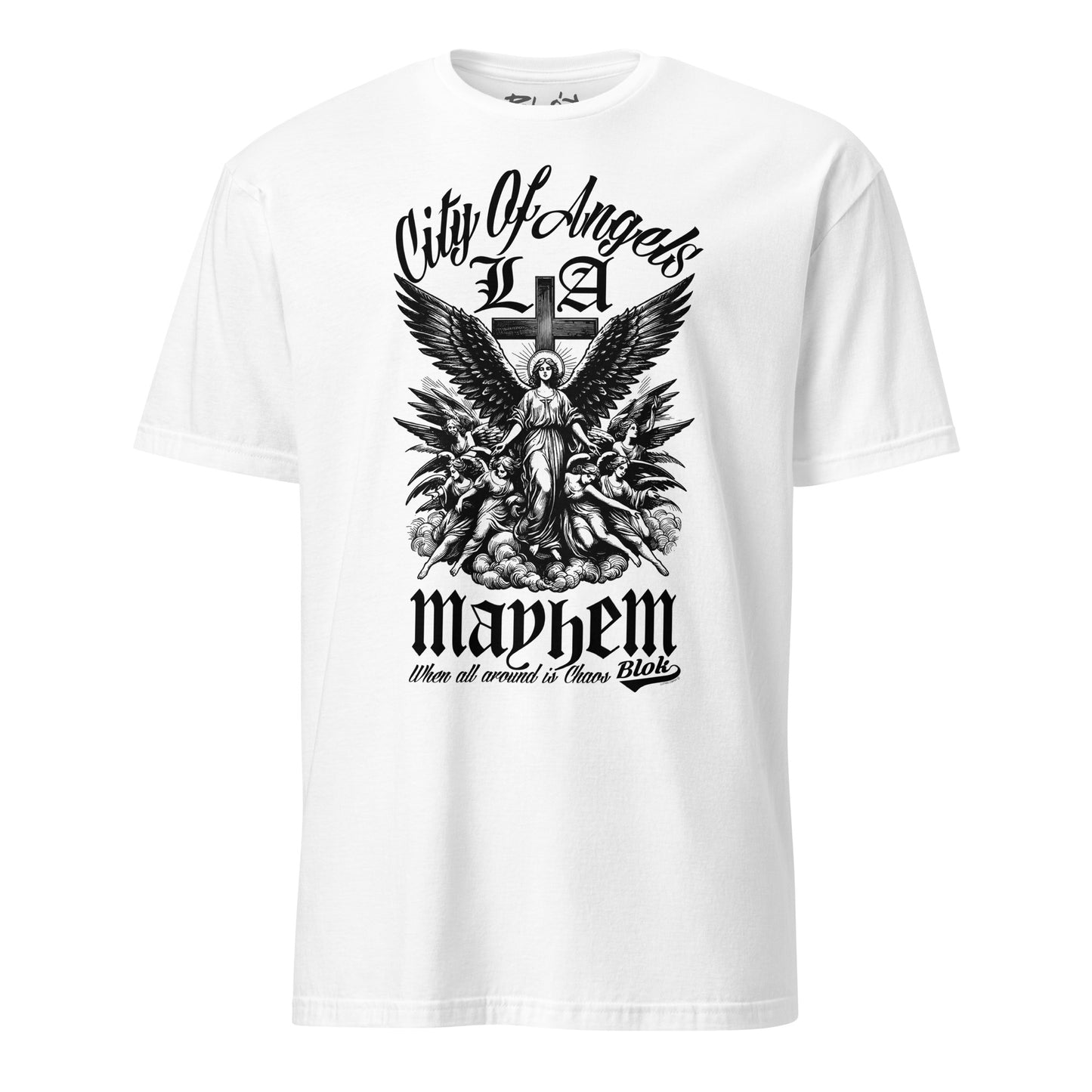 City of Angels Mayhem - Front Print - in Black - Women's Relaxed Fit