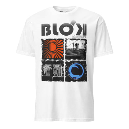 BLOK California Sport - Black Front Print Women's Relaxed Fit Graphic T-Shirt