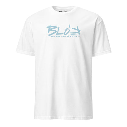 Essential Large Logo - with Light Blue Front Print - Women's Relaxed Fit