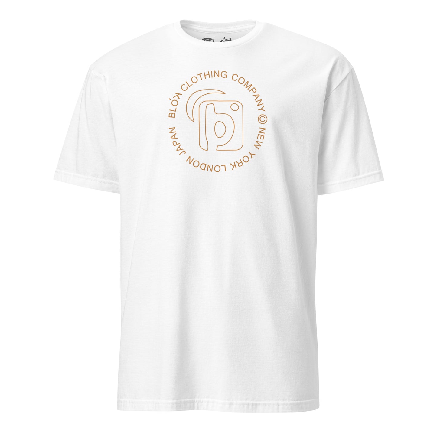 Original Logo Worldwide - White & Gold Print - Women's Relaxed Fit