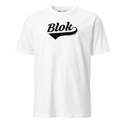 Blok Classic Logo - Front Print - in Black - Men's Classic Fit Graphic T-Shirt