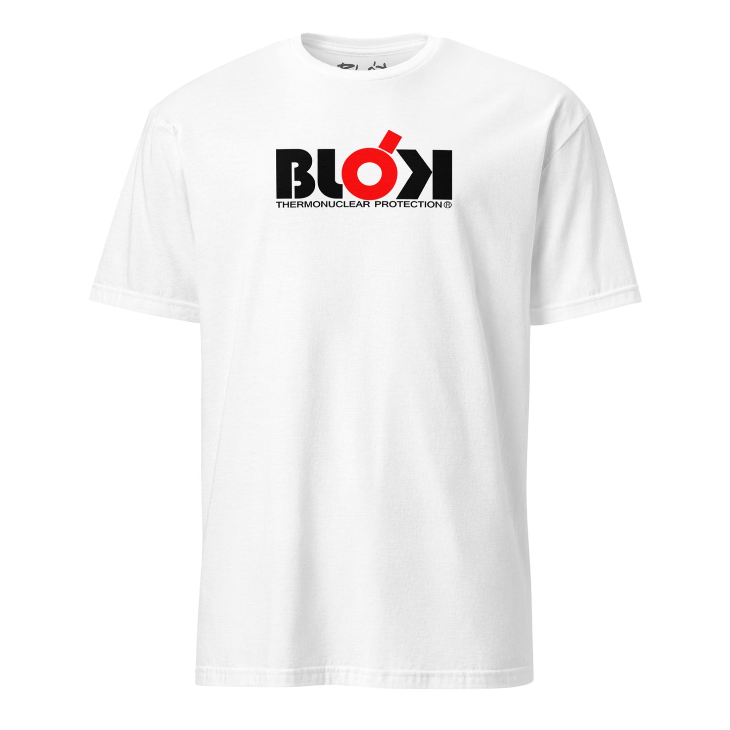 Thermonuclear Protection - Front Print in Black & Red - Men's Classic Fit Graphic T-Shirt
