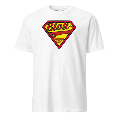 Blok Shield - in Red & Yellow Print - Men's Classic Fit