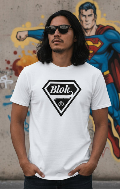 Blok Shield - in Black & White Print - Men's Classic Fit
