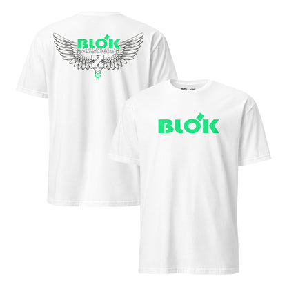 Airborne Wings - Front & Back Print in Green - Women's Relaxed Fit