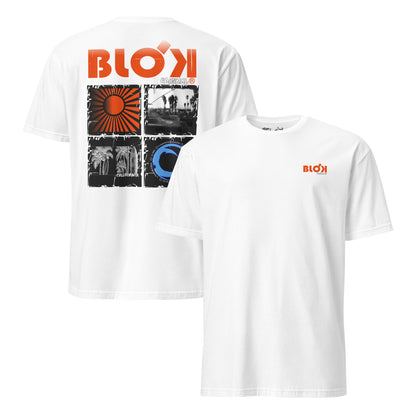 BLOK California Sport - Orange Front & Back Print Women's Relaxed Fit Graphic T-Shirt