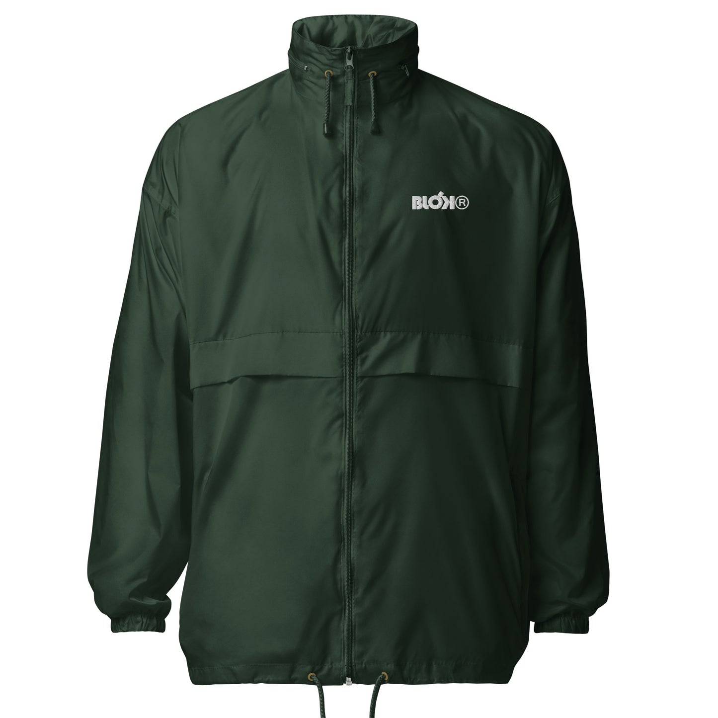 Blok Bold Logo - Windbreaker - White Embroidery
