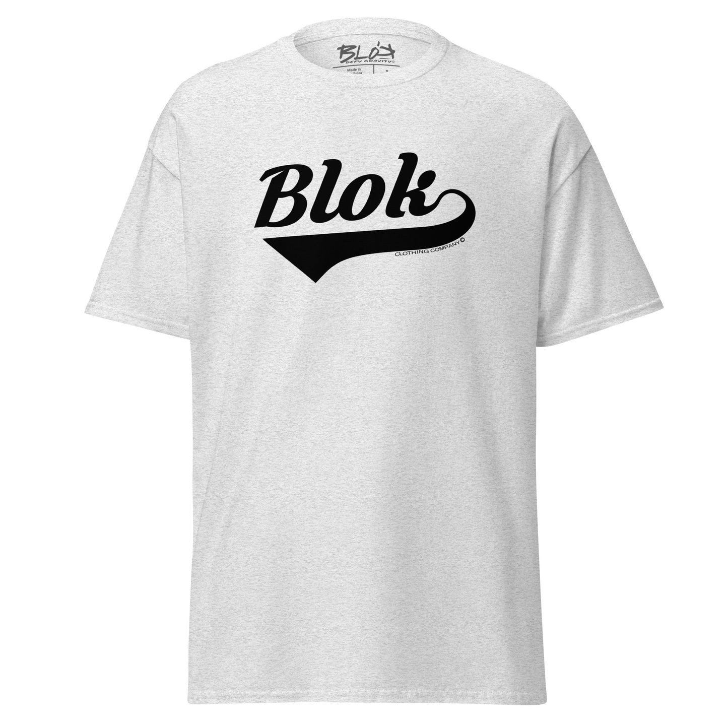 Blok Classic - Front Print - in Black - Men's Loose Fit
