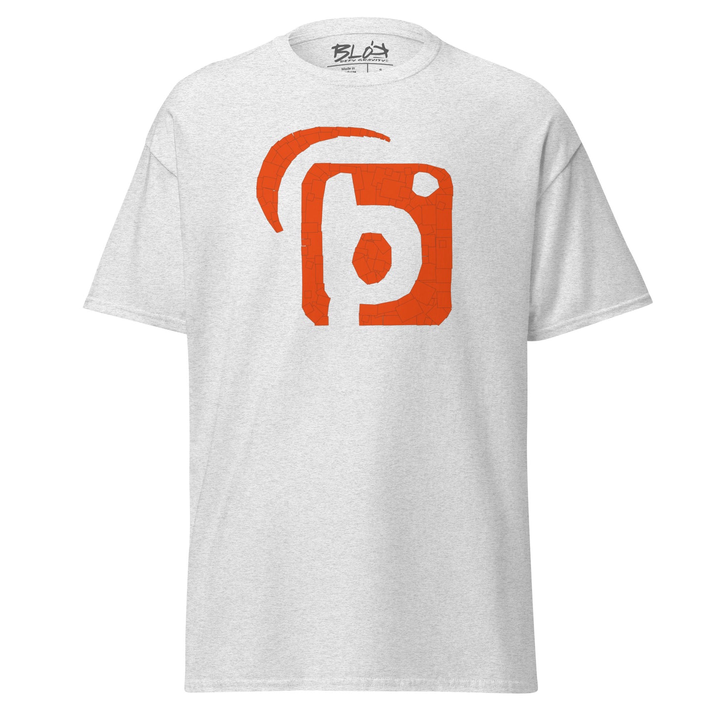 Mosaic - Front Print in Orange - Men's Loose Fit