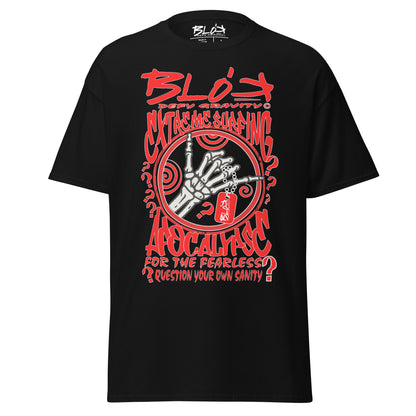 Apocalypse - Front Print in Red - Men's Loose Fit