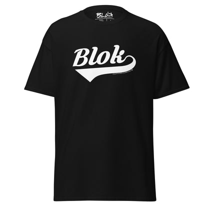 Blok Classic - Front Print - in White - Men's Loose Fit