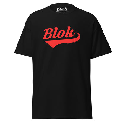 Blok Classic - Front Print - in Red - Men's Loose Fit