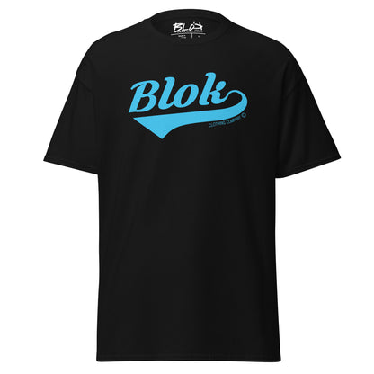 Blok Classic - Front Print - in Blue - Men's Loose Fit