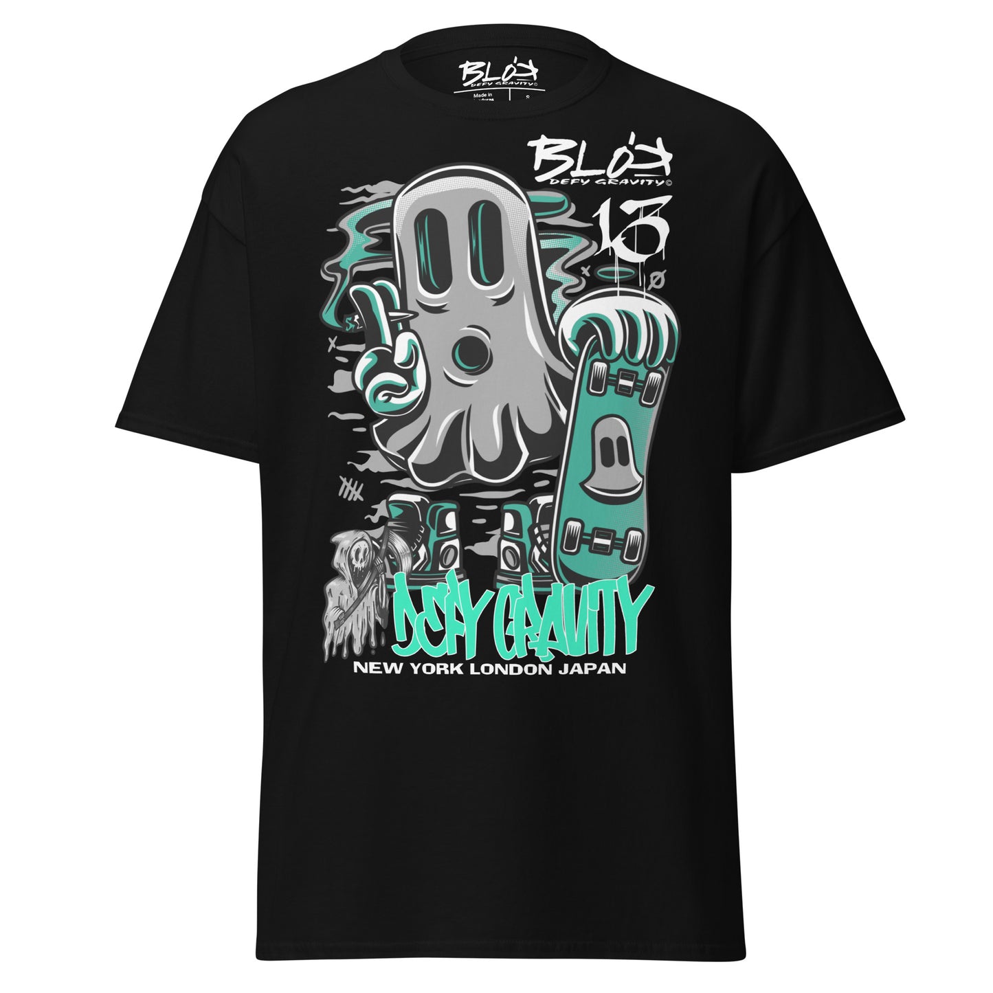 Ghosting - Front Print - Men's Loose Fit