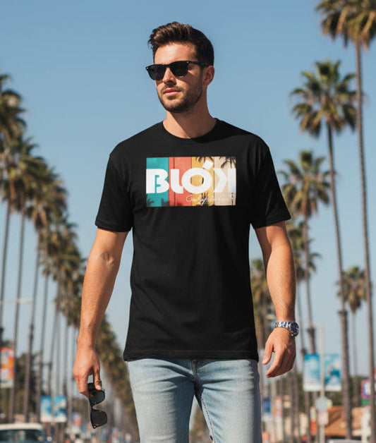 Palm Tree - Front Print - Men's Loose Fit