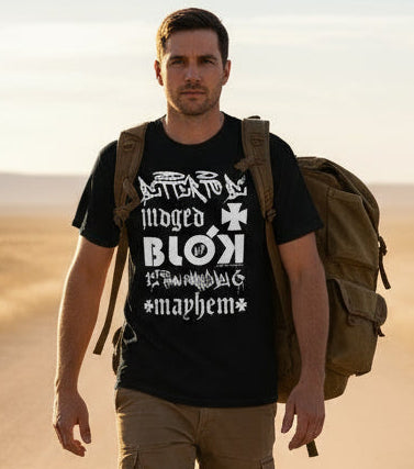 Better To Be Judged By 12 Than Carried By 6 - Front Print in White - Men's Loose Fit