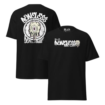 Boneless - Front & Back Print - with White Logo - Men's Loose Fit