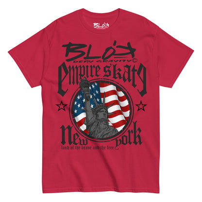 Empire Skate - New York - Front Print - in Black - Men's Loose fit