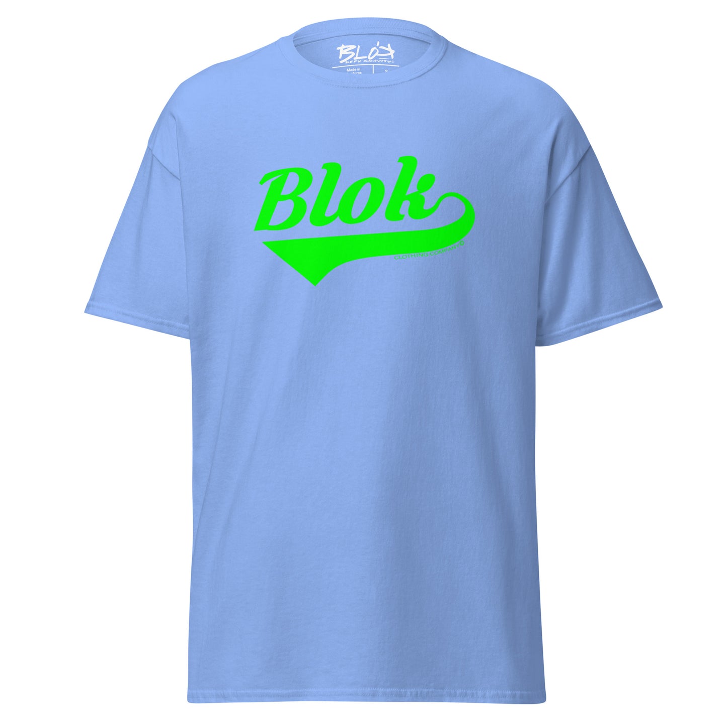 Blok Classic - Front Print - in Green - Men's Loose Fit