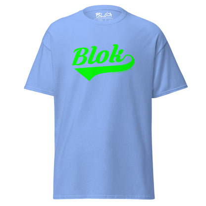 Blok Classic - Front Print - in Green - Men's Loose Fit