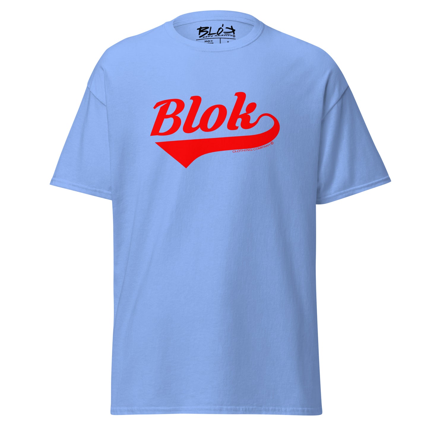 Blok Classic - Front Print - in Red - Men's Loose Fit