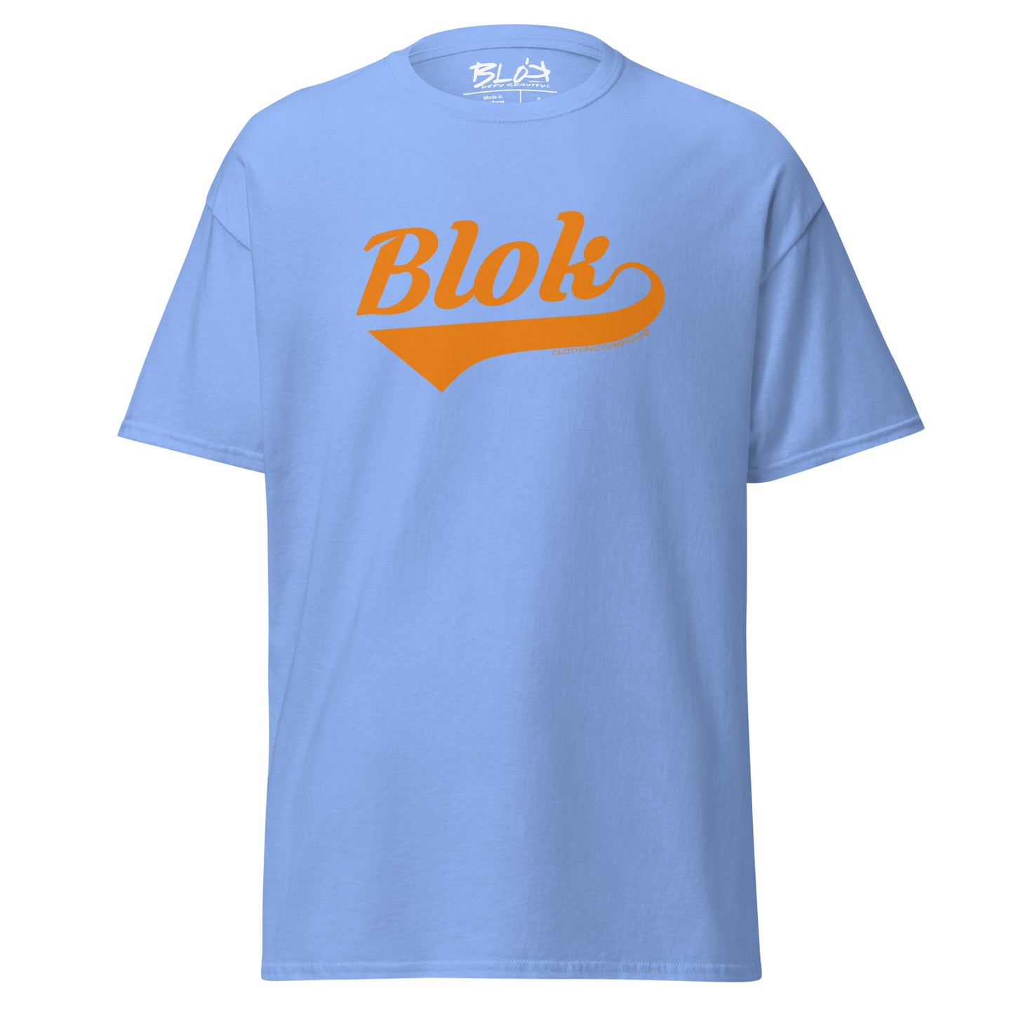 Blok Classic - Front Print - in Orange - Men's Loose Fit
