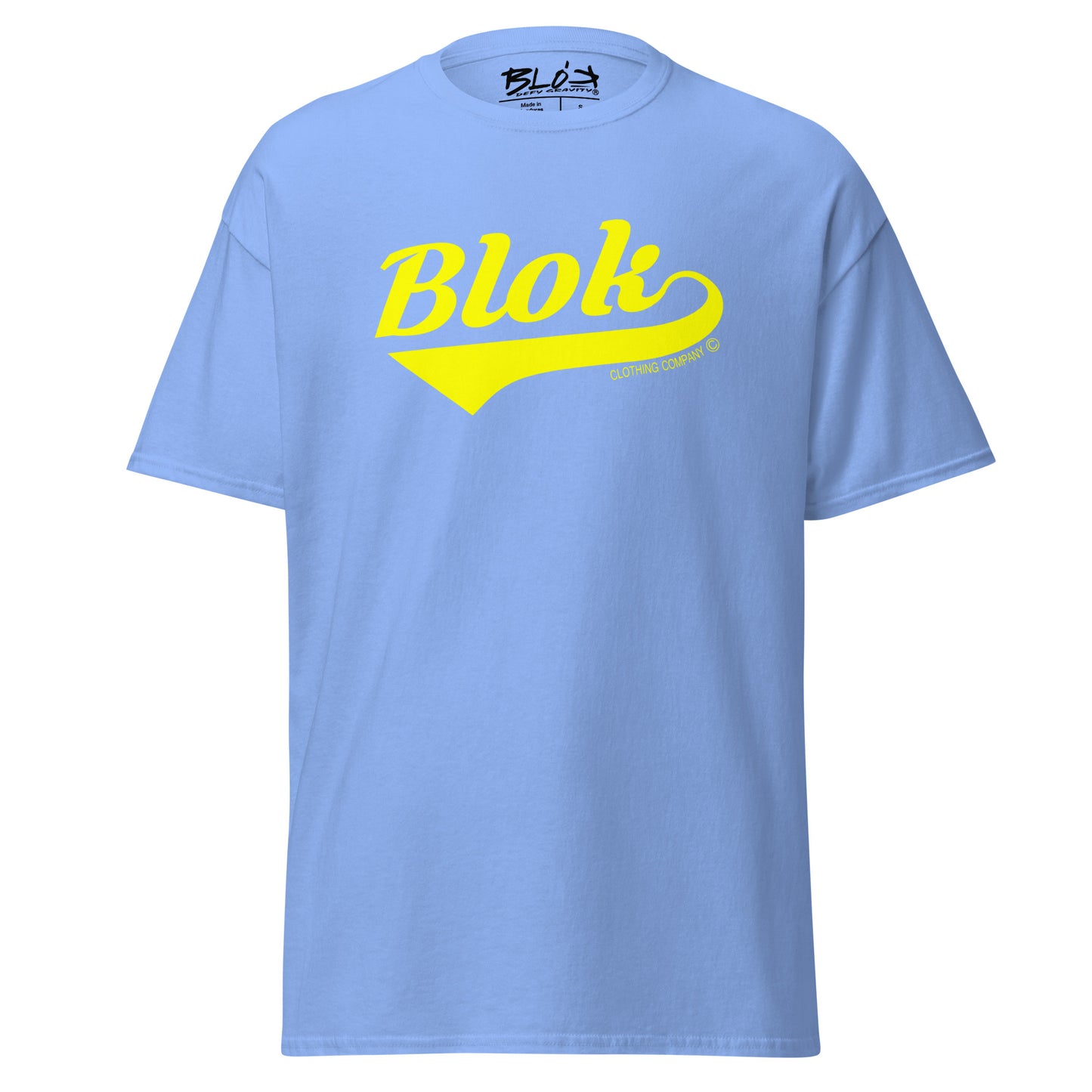 Blok Classic - Front Print - in Yellow - Men's Loose Fit