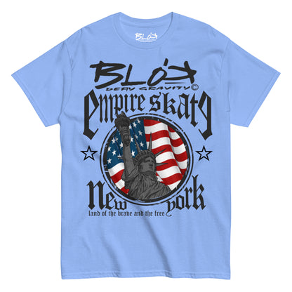 Empire Skate - New York - Front Print - in Black - Men's Loose fit