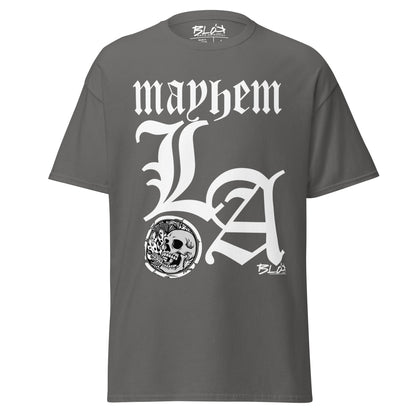 LA Mayhem - Front Print - in White - Men's Loose Fit