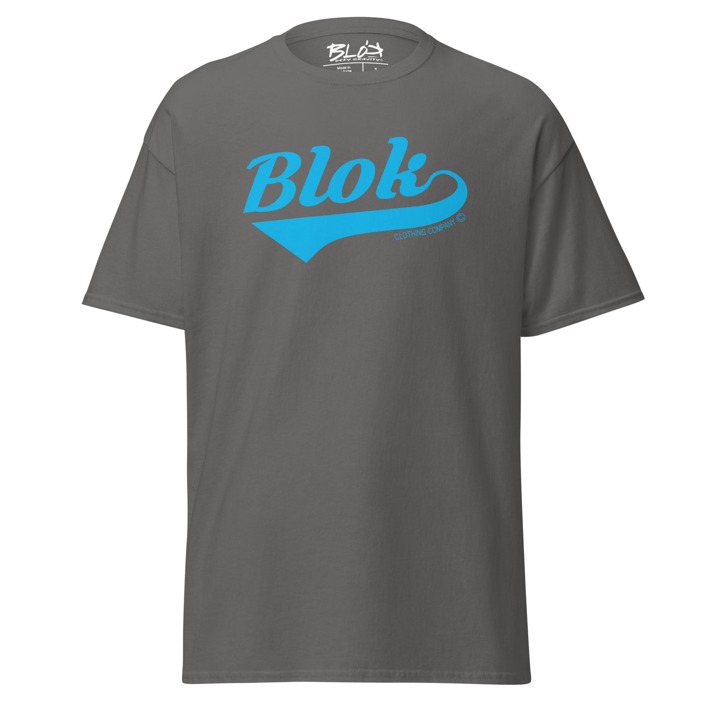 Blok Classic - Front Print - in Blue - Men's Loose Fit