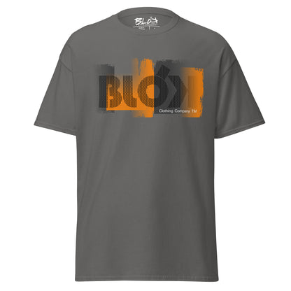 Roller - Front Print in Orange & Grey - Men's Loose Fit
