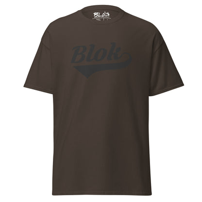 Blok Classic - Front Print - in Black - Men's Loose Fit