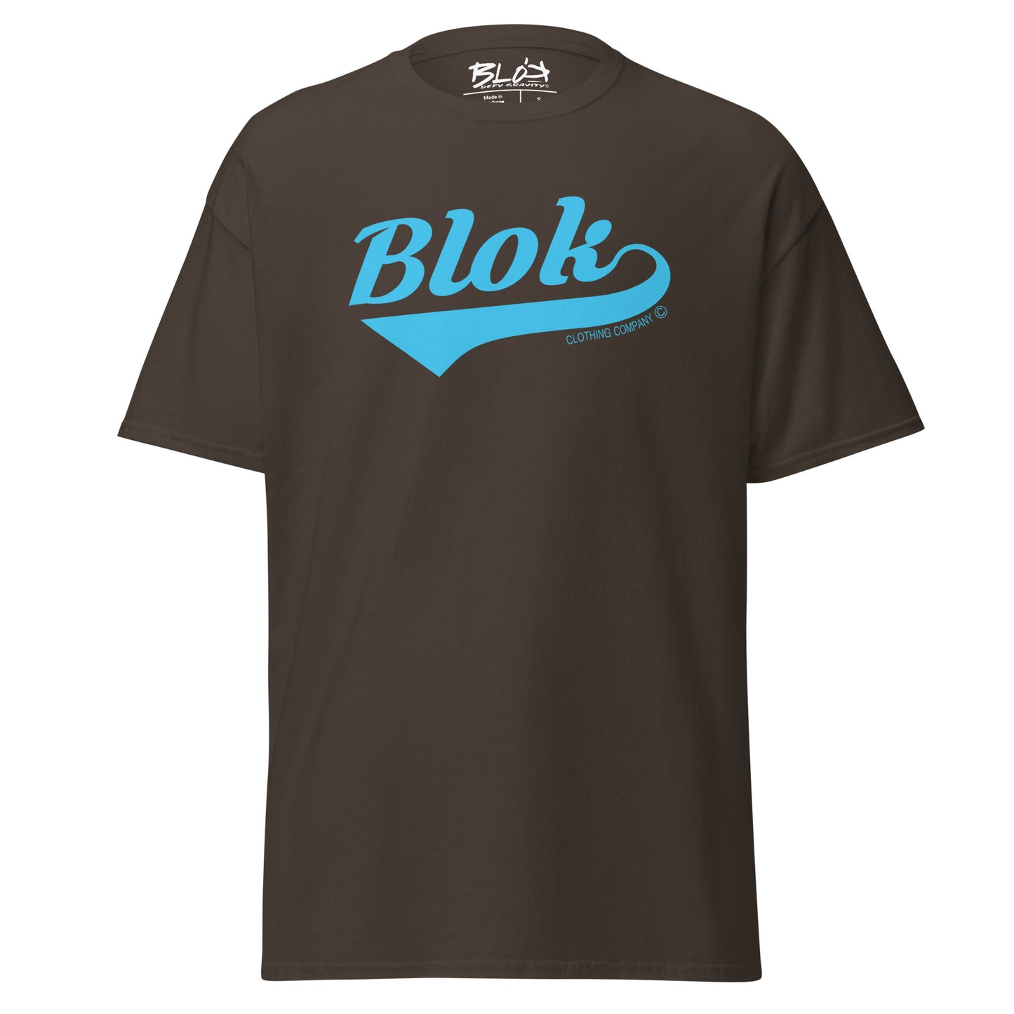 Blok Classic - Front Print - in Blue - Men's Loose Fit