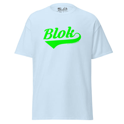 Blok Classic - Front Print - in Green - Men's Loose Fit