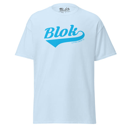 Blok Classic - Front Print - in Blue - Men's Loose Fit