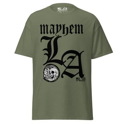 LA Mayhem - Front Print - in Black - Men's Loose Fit