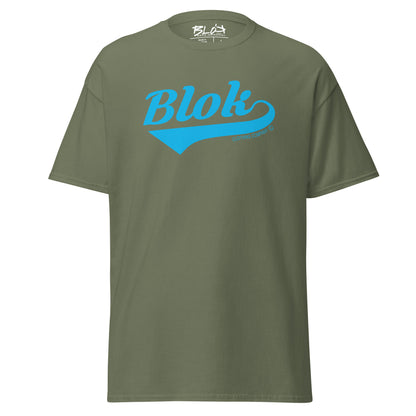 Blok Classic - Front Print - in Blue - Men's Loose Fit