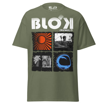 California Surf - Front Print with White Logo - Men's Loose Fit