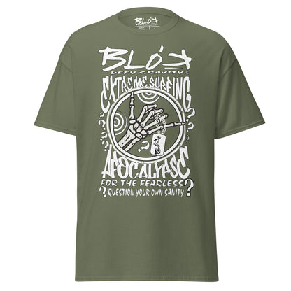 Apocalypse - Front Print in White - Men's Loose Fit